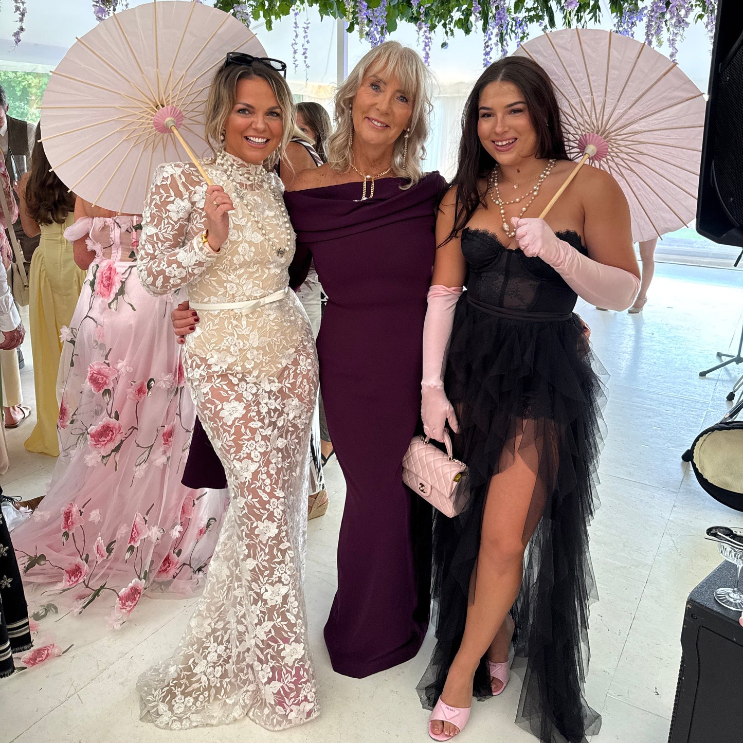 RENT | BUY Solace London Arden Aubergine Maxi Dress