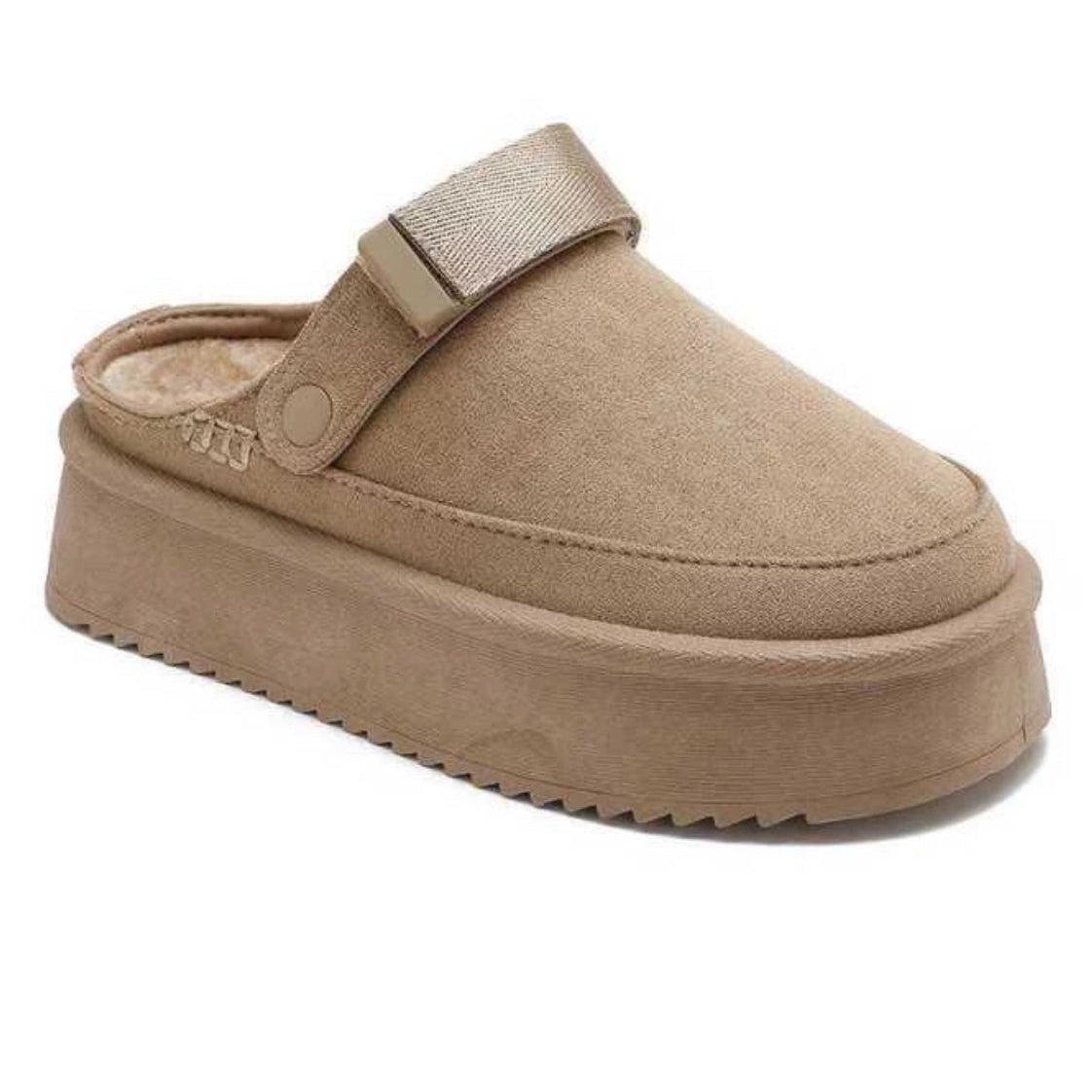 Adjustable Strap Open Mules