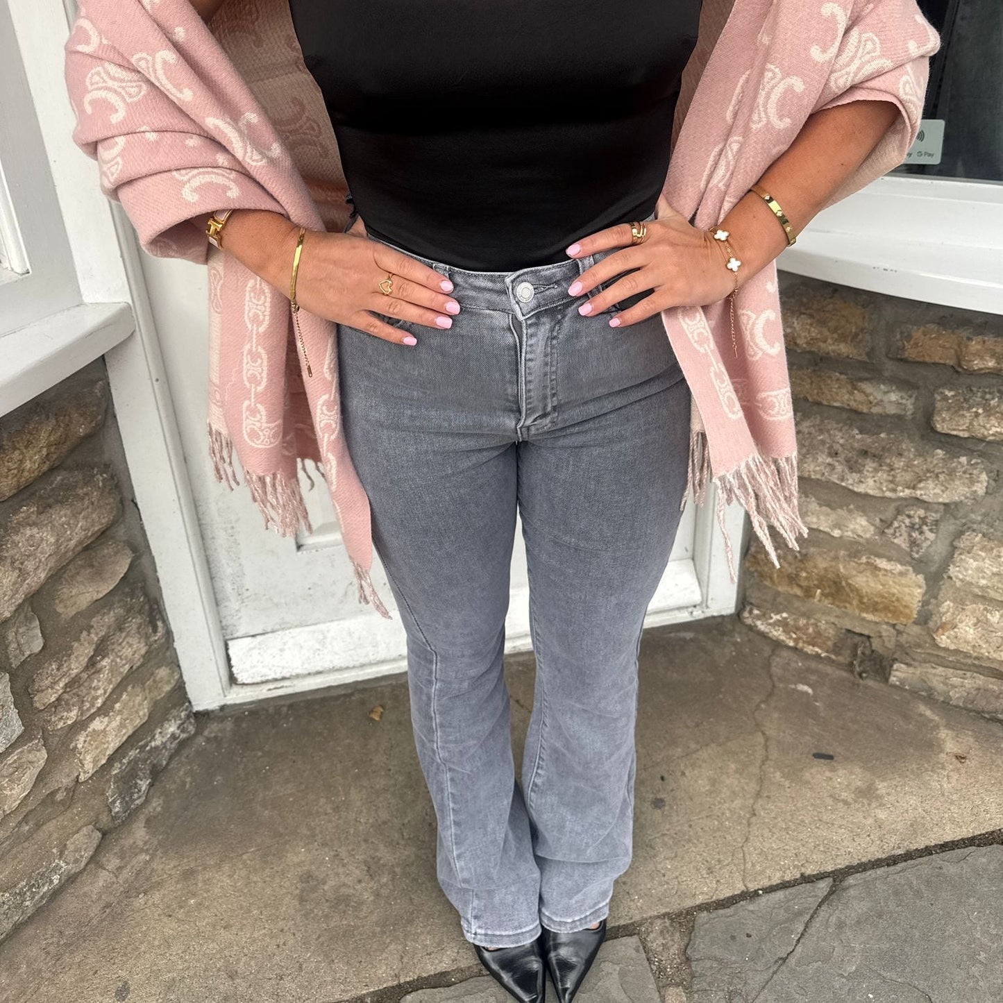 Gina Grey Wash Jeans