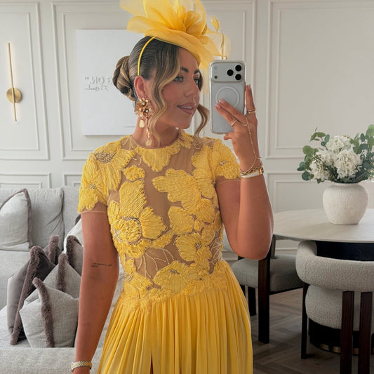 RENT | BUY Nadine Merabi Sloane Yellow Dress