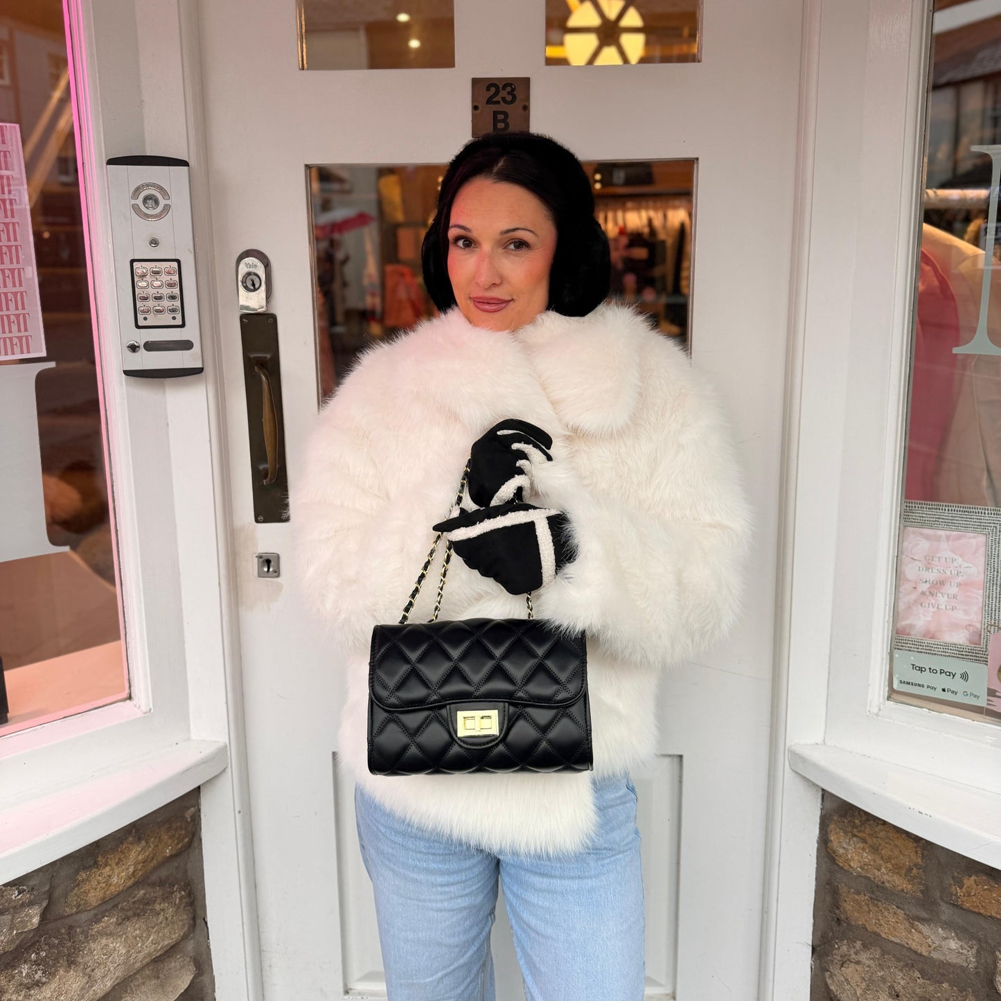 Quilted Shoulder Bag