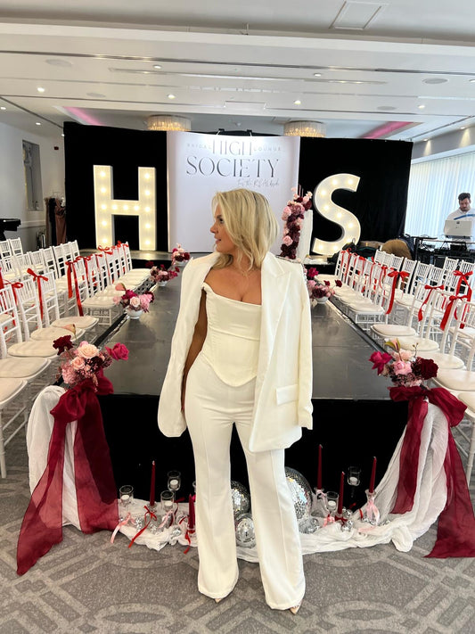 RENT | BUY House of CB White Rafa Corset