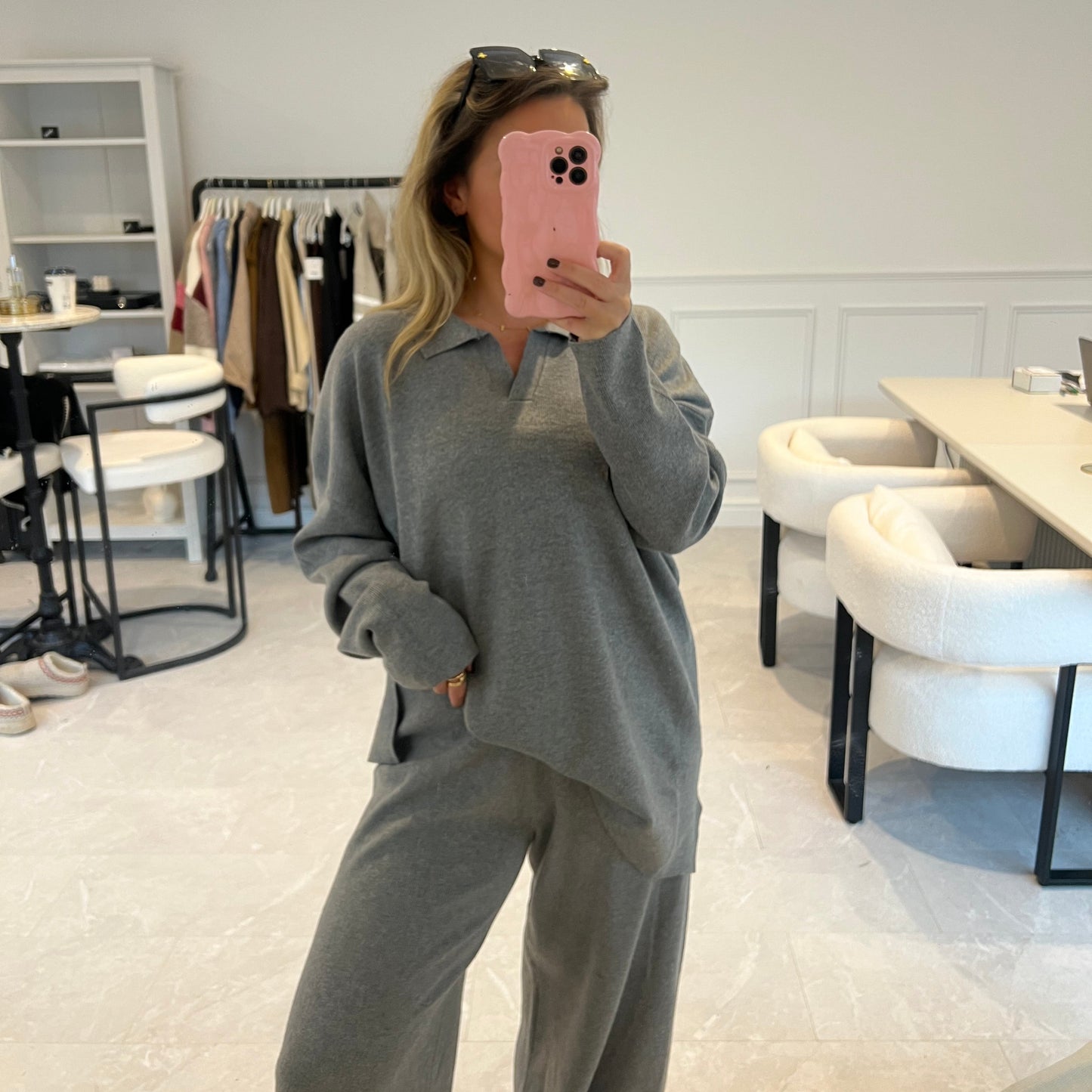 Zoe Knitted Jumper & Trouser Set