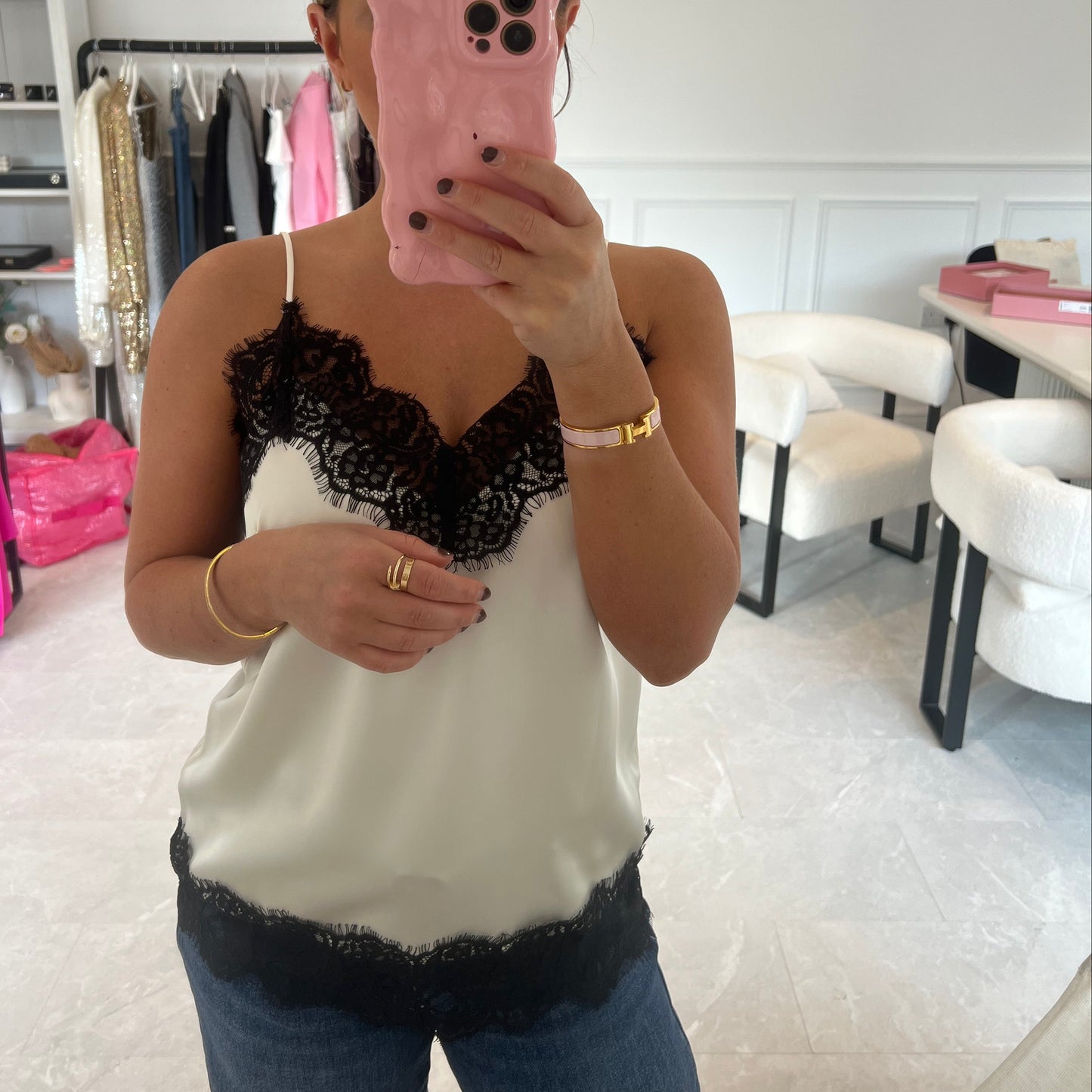 Harmony Lace Cami Top