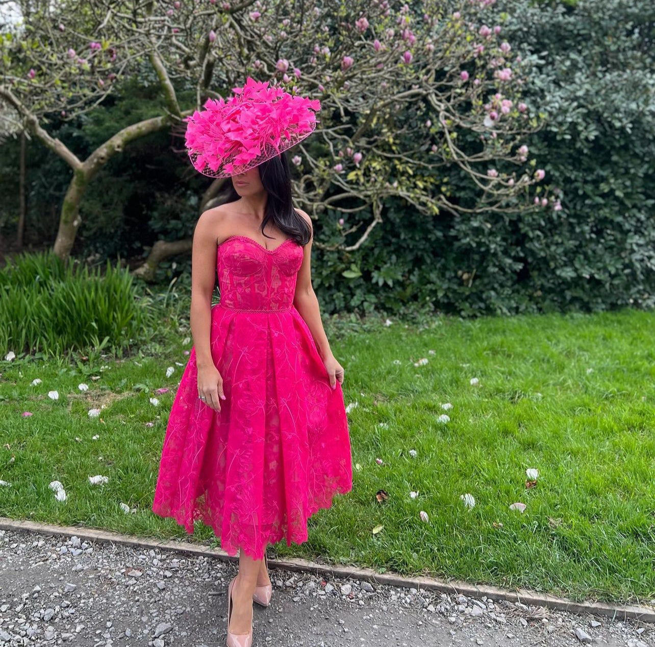 RENT | BUY Nadine Merabi Olivia Hot Pink