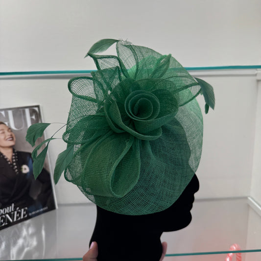 RENT | Green Gabriella Fascinator