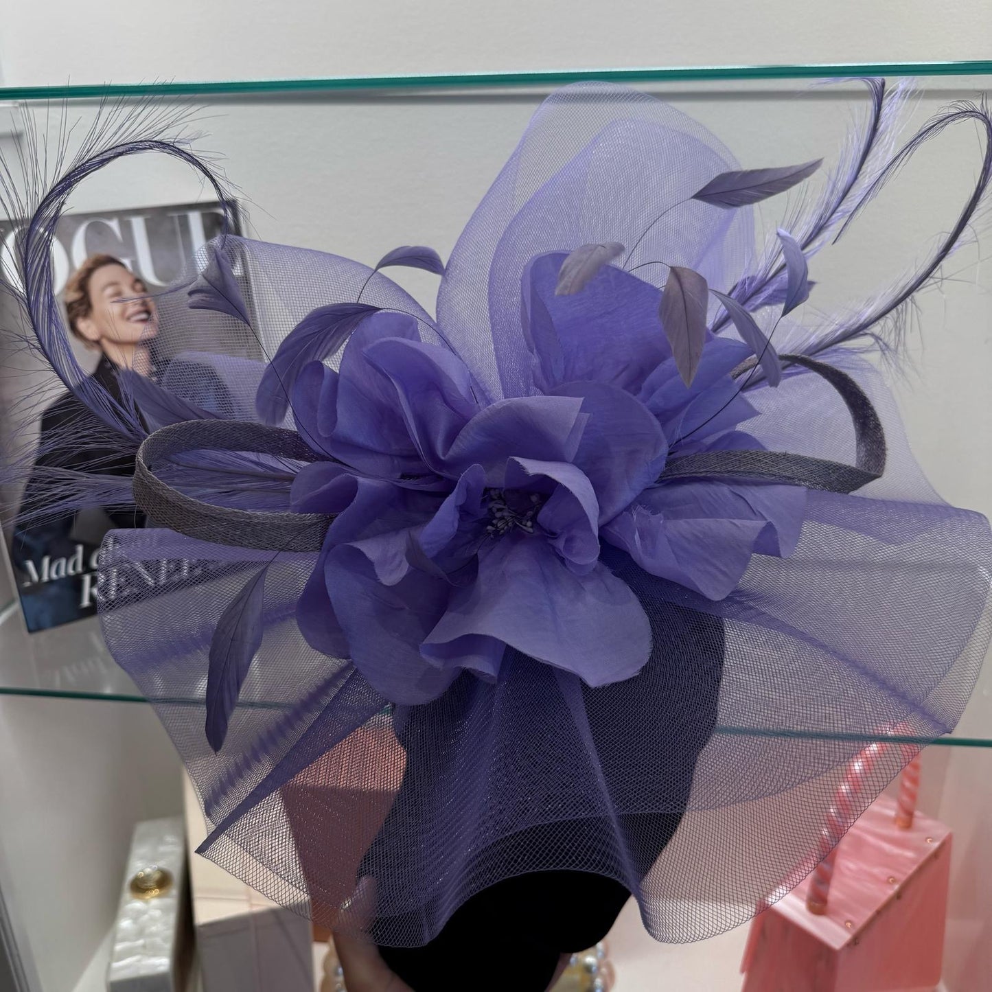 RENT | Purple Aurora Fascinator