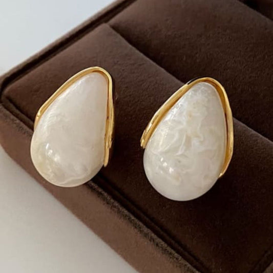 Water Drop Stud Earrings