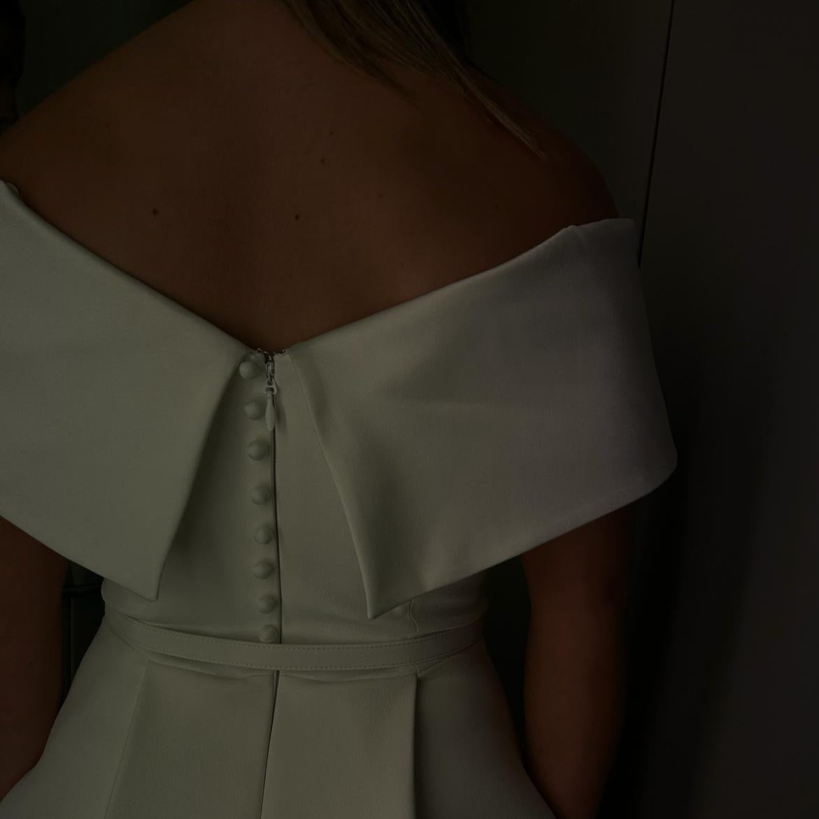 SAMPLE SALE Nadine Merabi Harper White size S