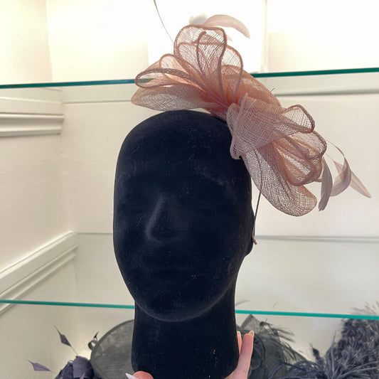 RENT | Pink Francis Fascinator