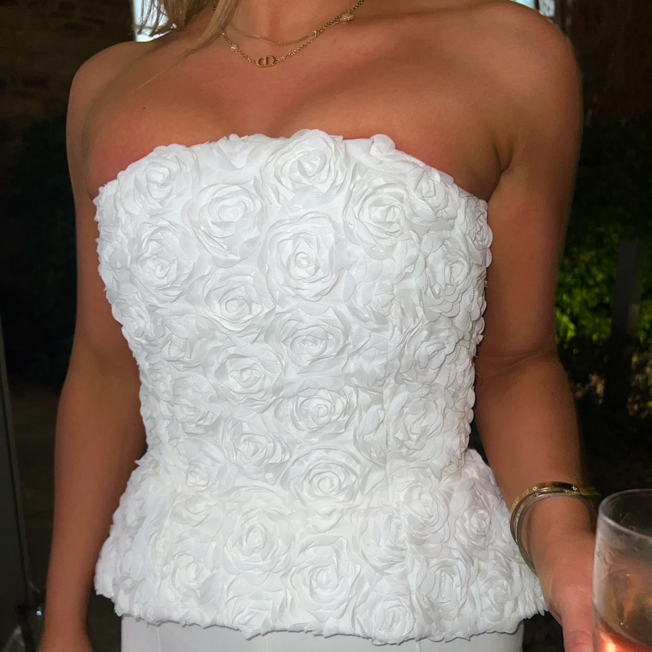 RENT | BUY Nadine Merabi Phoebe White Top