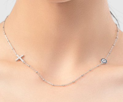 Serenity Cross Necklace