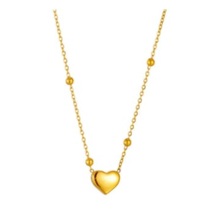 Sofia Dainty Heart Necklace