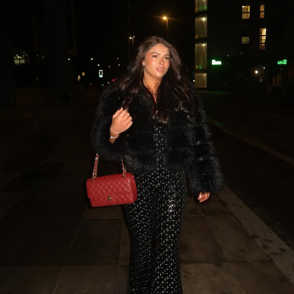 RENT | BUY Nadine Merabi Hailey Black Jumpsuit RRP £293