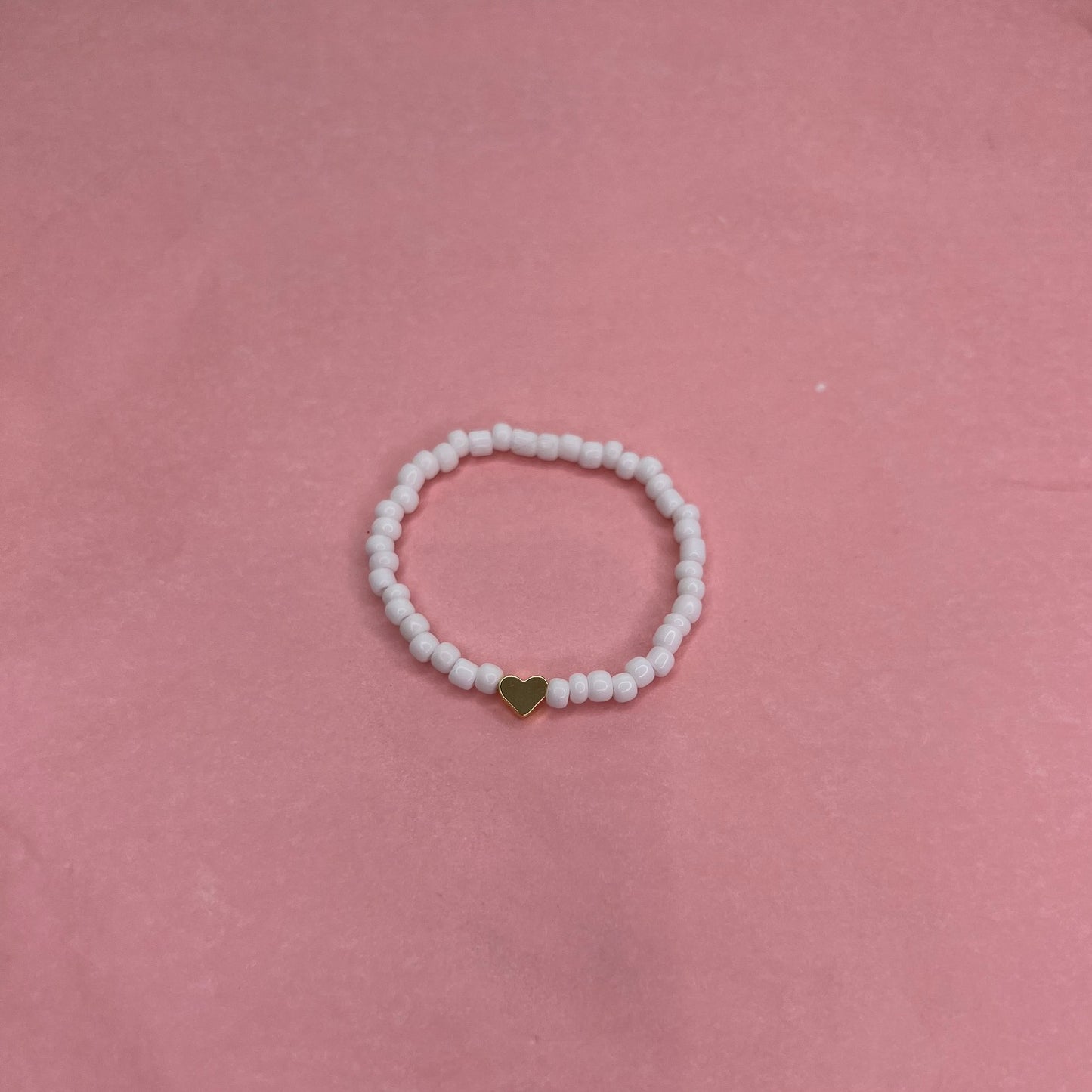 Beaded Bracelet - Heart