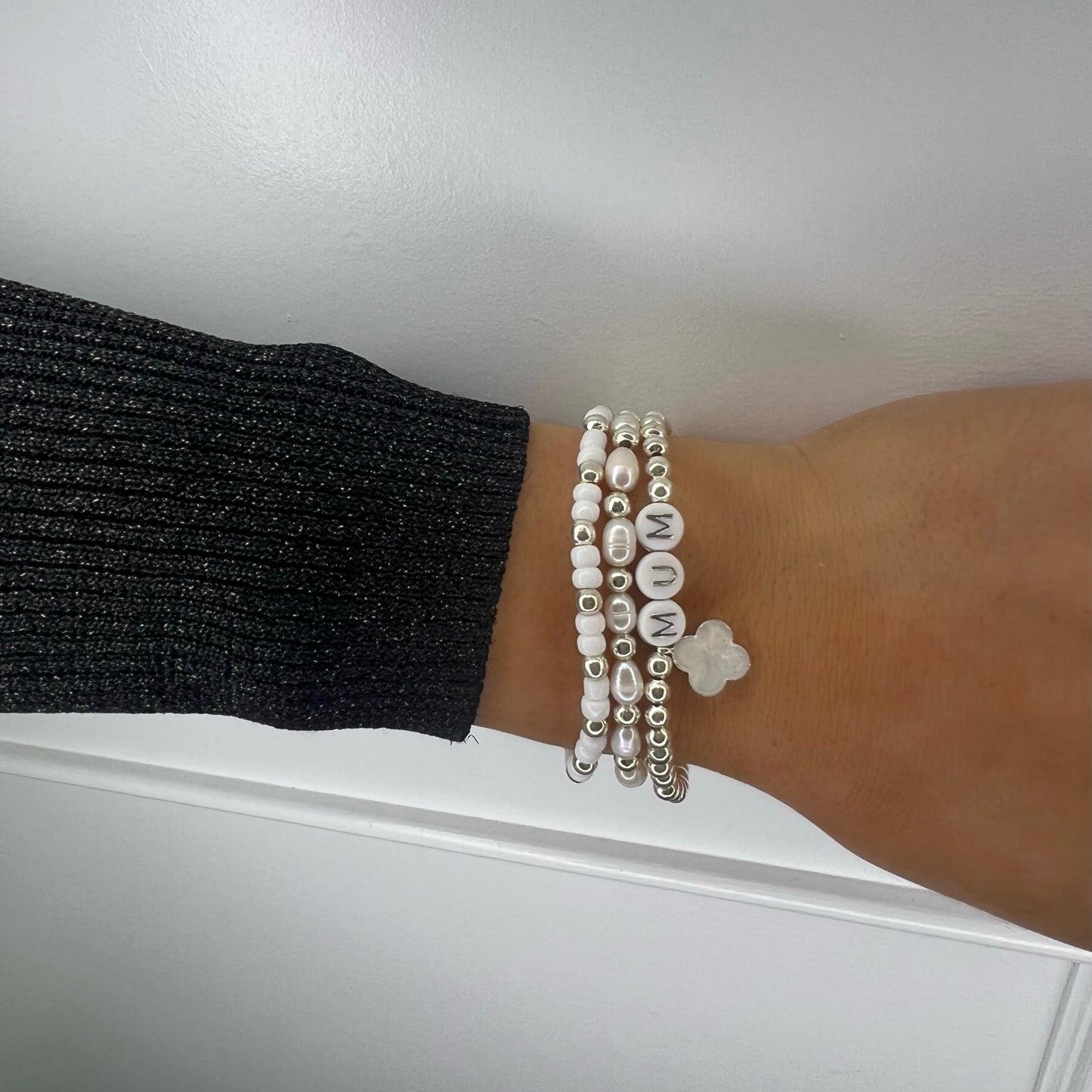 Customised Beaded Bracelet *PRE ORDER* - 3 for £39