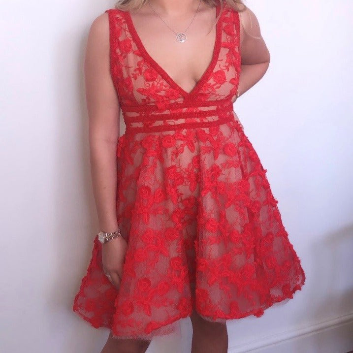 RENT | BUY Nadine Merabi Lola Red - RRP £245