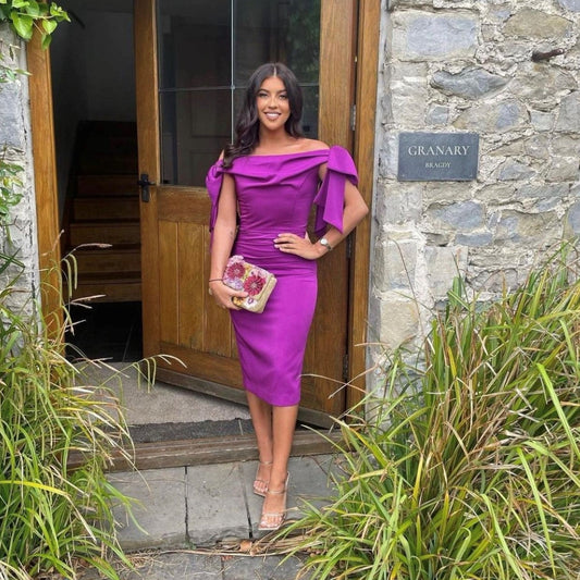 RENT £83 | BUY £135 Nadine Merabi Victoria Plum - RRP £225