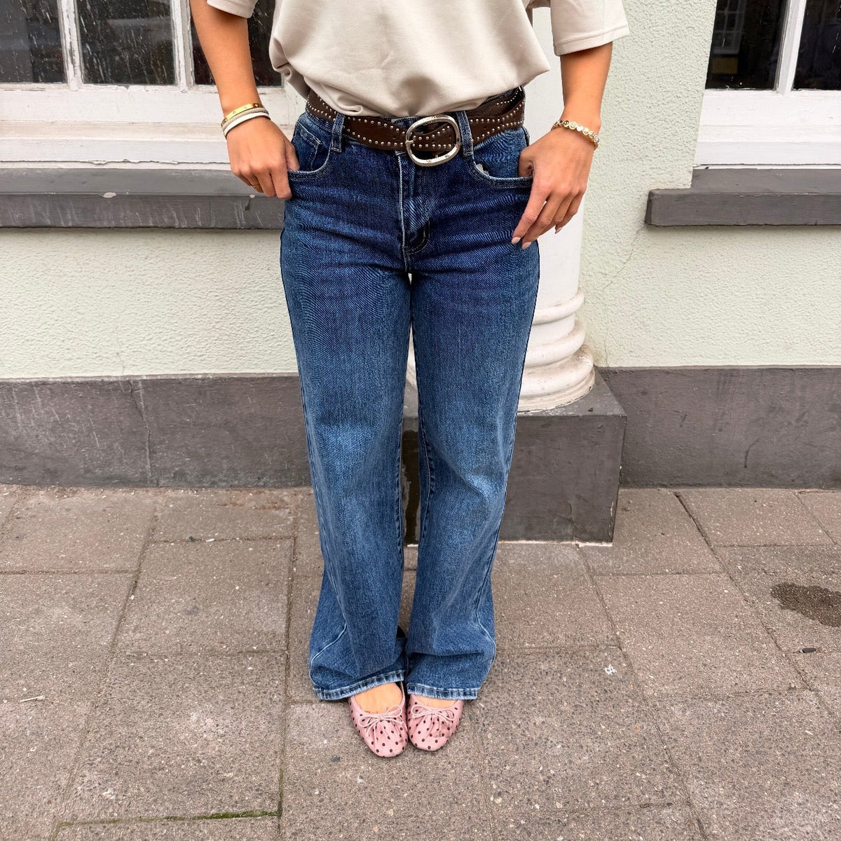 Maddy High Waist Dad Jeans