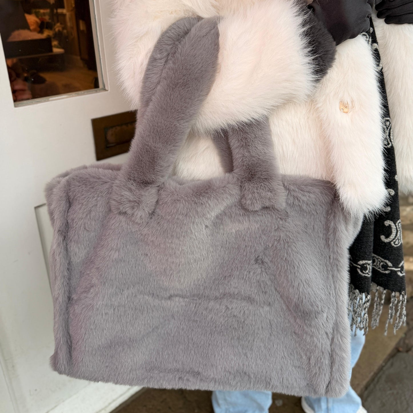 Fluffy Large Tote Bag