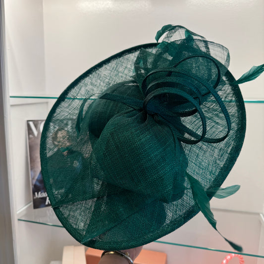 RENT  | Emerald Green Gigi Fascinator