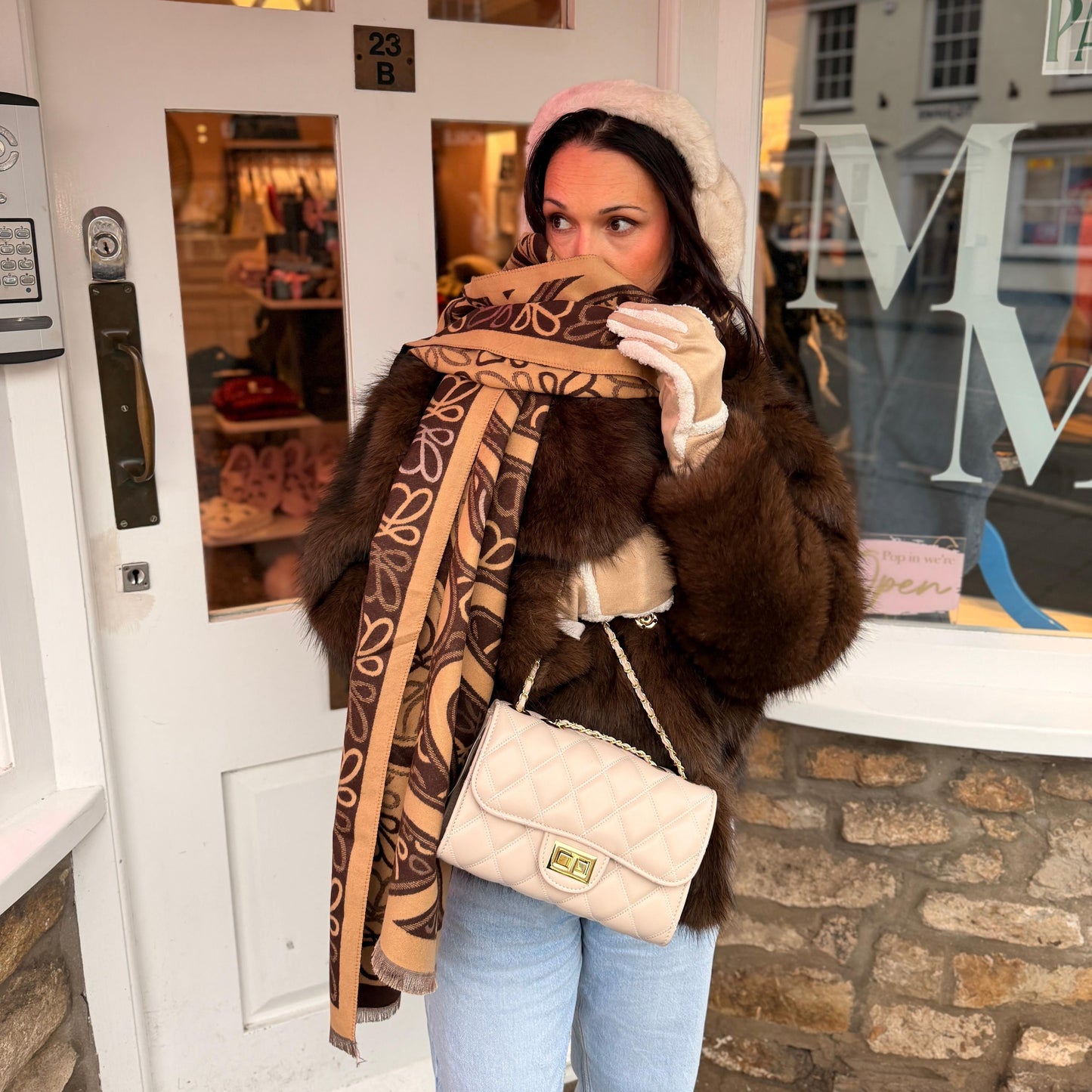 Dakota Wool Blend Scarf