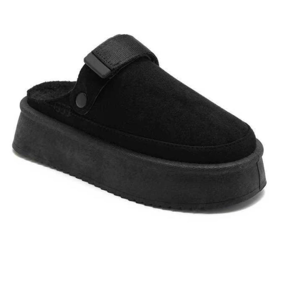 Adjustable Strap Open Mules