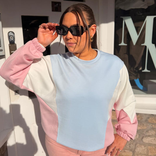 Sali Colour Block Sweatshirt