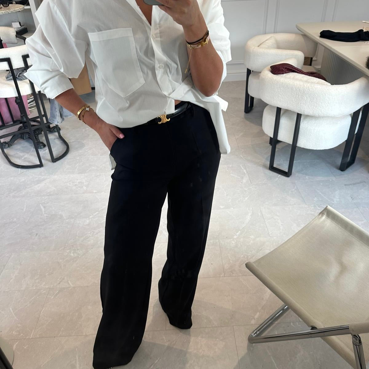 Tara Tailored Wide Leg Trousers