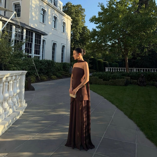 RENT | BUY Matters Store Monaco Brown Dress