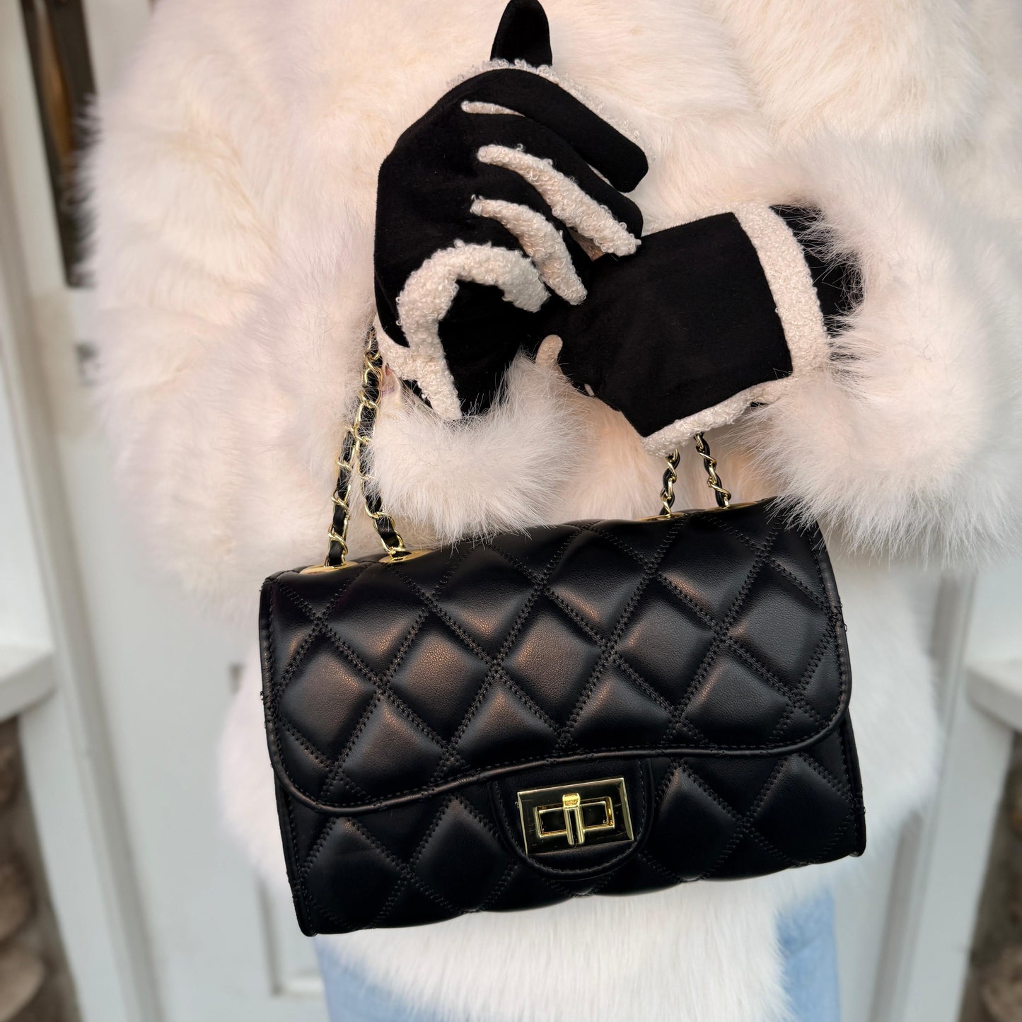 Quilted Shoulder Bag