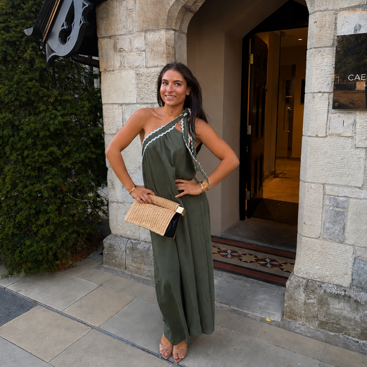Tia One Shoulder Maxi Dress
