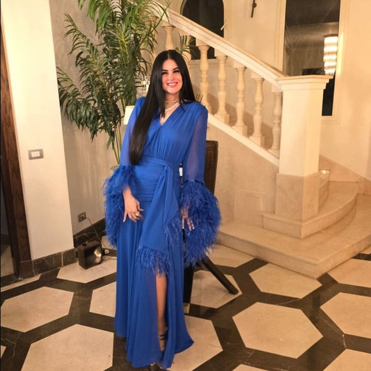 RENT | BUY Bronx & Banco Geisha Cobalt Blue Maxi Dress