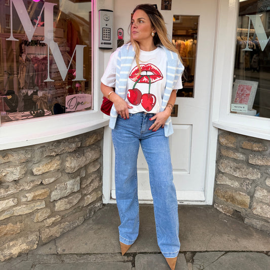 Jamie Wide Leg Jeans