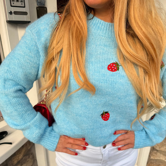 ‘Strawberry’ Knit Jumper