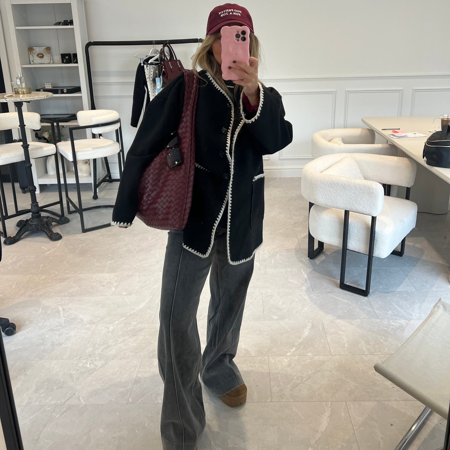 Kirsty Seam Detail Flare Jeans