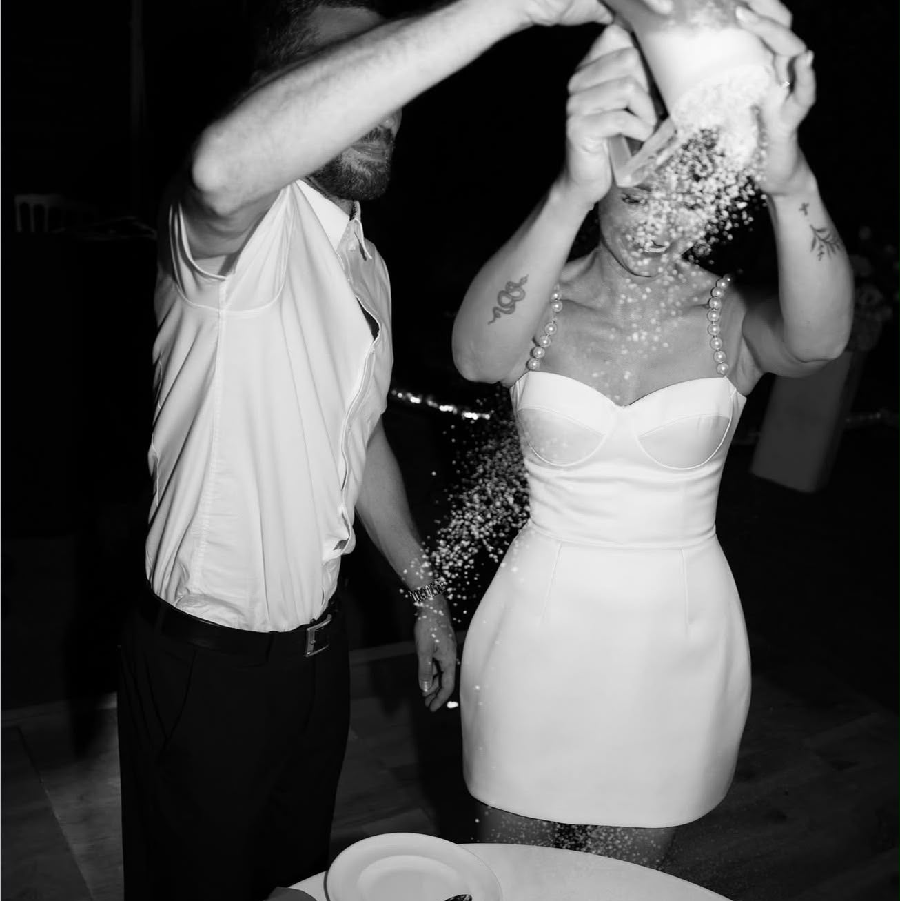 RENT £130 | BUY £375 Nadine Merabi White Sia Dress - RRP £375
