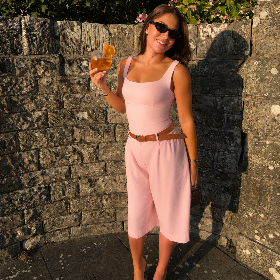 Hattie Belted Bermuda Jorts