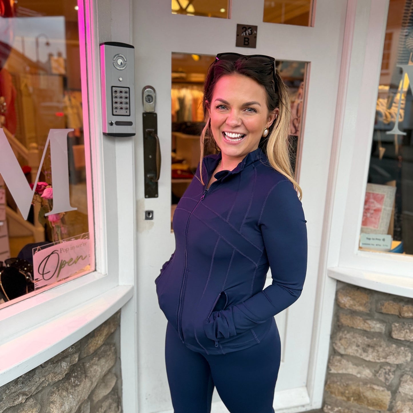 Sculpted Gym Zip Jacket