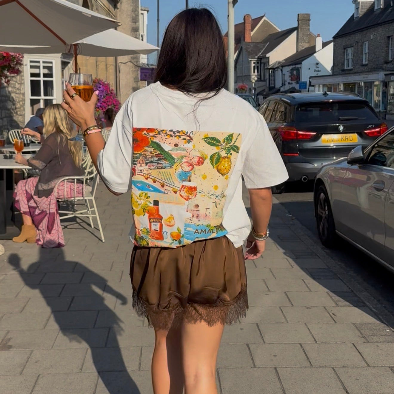 Embellished Italian Summer Tee