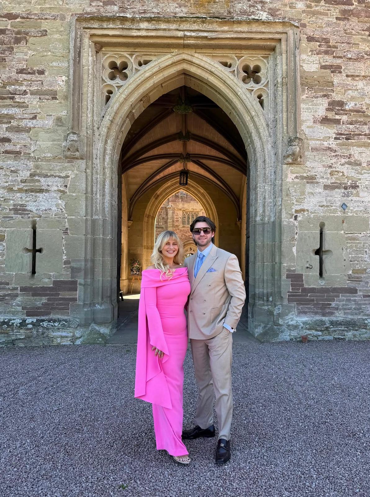 RENT | BUY Solace London Arden Light Pink Maxi Dress
