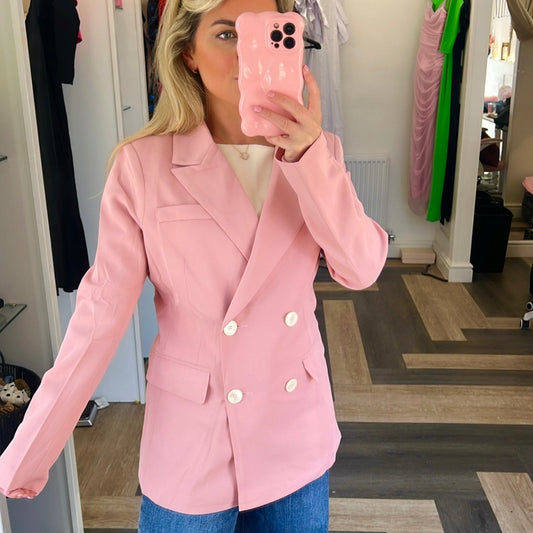 Tailored Double Breast Blazer