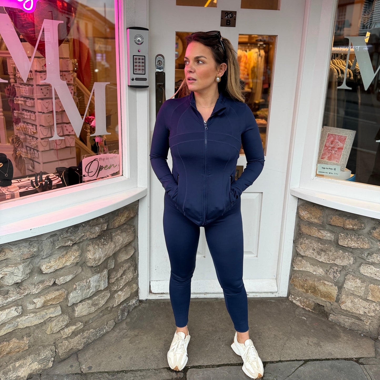 Sculpted Gym Zip Jacket