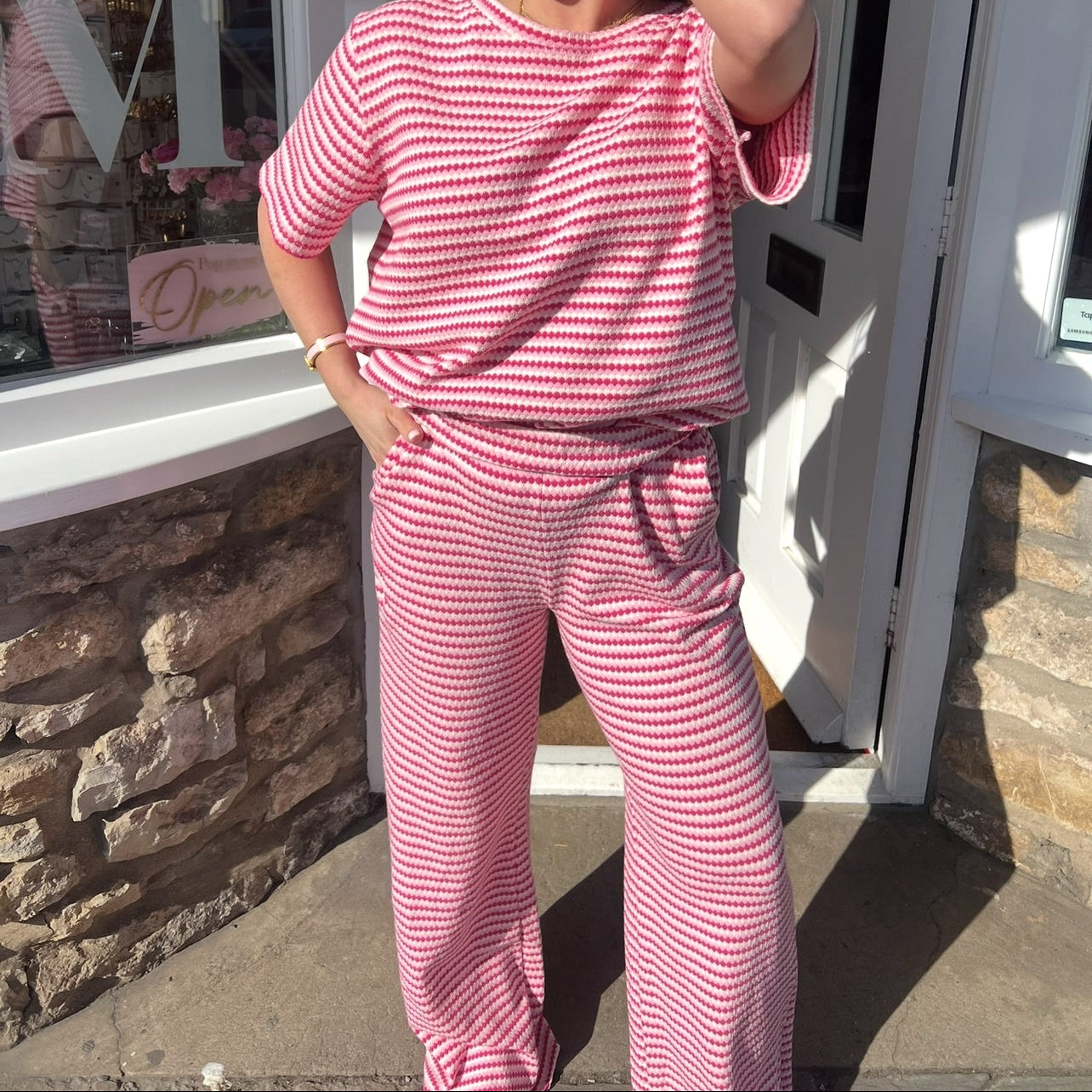 Sydney Woven Top & Trouser Set
