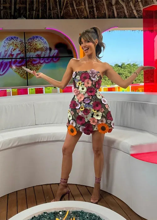 RENT | BUY Bronx & Banco Bouquet Maraya Multi Strapless Mini Dress