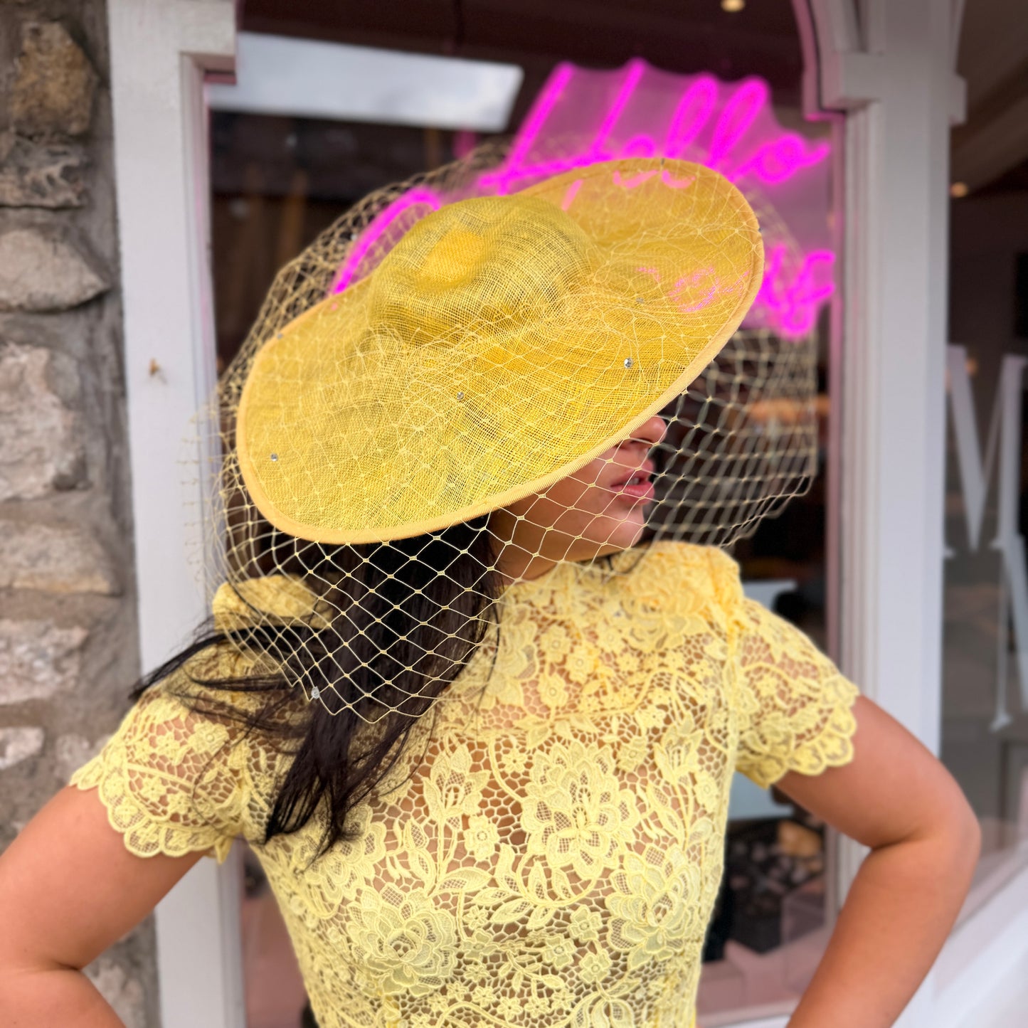 RENT | BUY Nadine Merabi Millie Yellow Dress