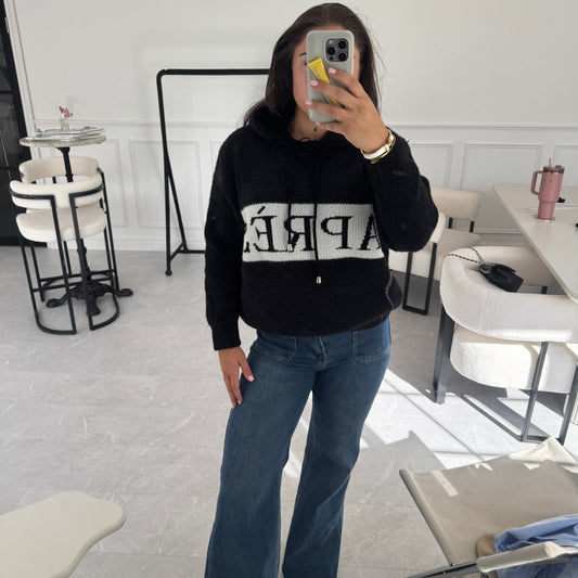 ‘Apres’ Drawstring Hoodie