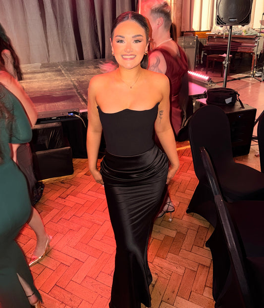 RENT | BUY House of CB Persephone Black Dress