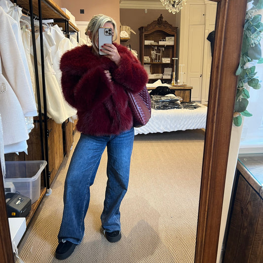 Fleur Faux Fur Jacket