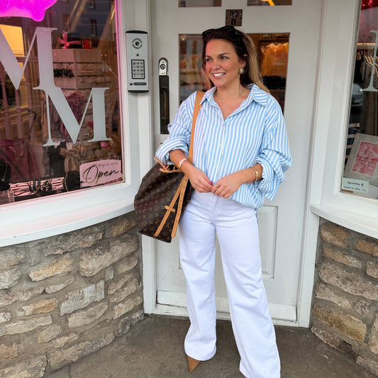 Lydia Striped Blouse